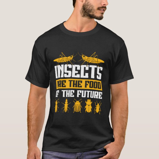 T-shirt Entomophagie Bug Eaters Citer Insect Protein Entom (Devant)