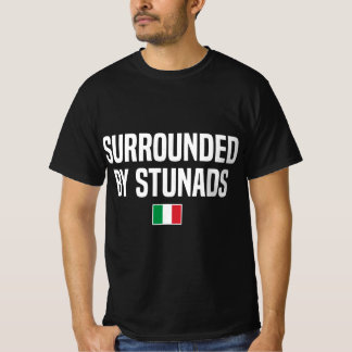 T-shirt Entouré de Stunads Italien Slang Dit Italien