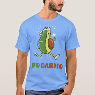 T-shirt Entraînement Cardio Avocat Exercice Fitness