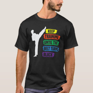 T-shirt Entraînement classique jusqu'à ce que la ceinture