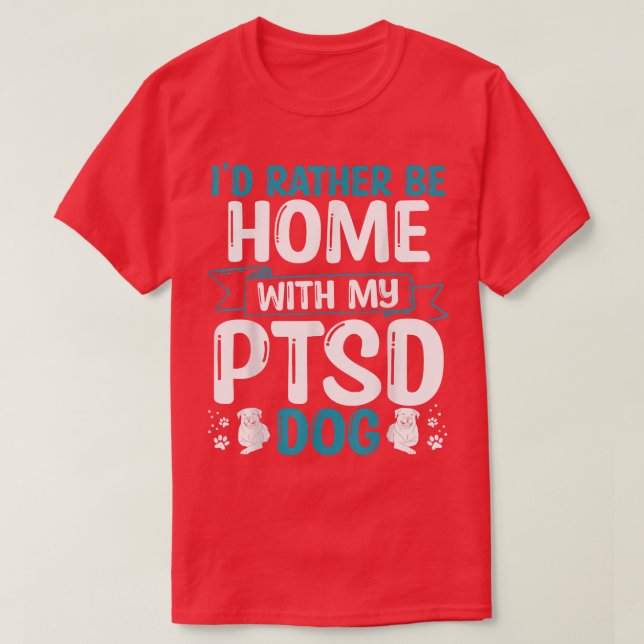 T-shirt Entraînement de chien de TSPT Patches de chien de  (Design devant)