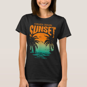 T-shirt Entraînement Éternelle Poursuite du Coucher de Sol