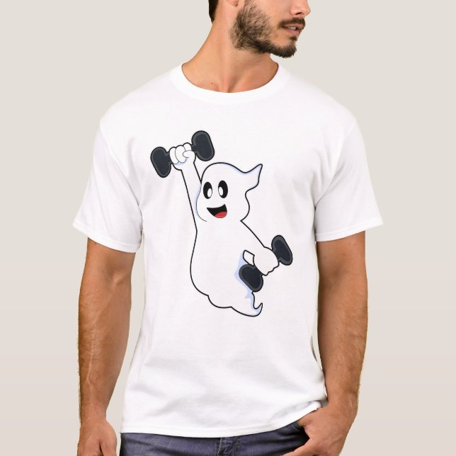 T-shirt Entraînement Ghost at Strength avec Dumbbells (Devant)
