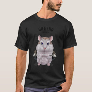 T-shirt Entraînement musculaire Hamster nain Remise en for
