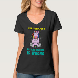 T-shirt Entraînement Parce Que Le Meurtre Est Mauvais Habi