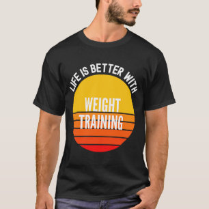 T-shirt Entraînement Poids Avec Entraînement Poids
