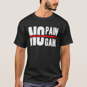 T-shirt Entraînement sportif d'athlétisme sans douleur pas