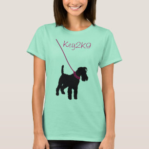 T-shirt Entraîneur Chien Chemise Baby Ringer Tee avec e-ma