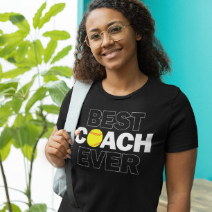 T-shirt Entraîneur de balle molle rapide MEILLEUR ENTRAÎNE