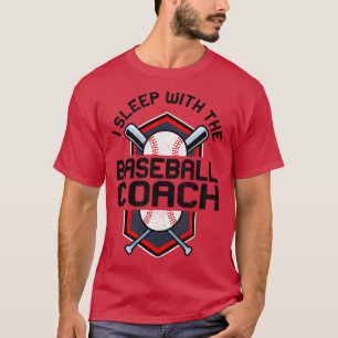 T-shirt Entraîneur De Baseball Femme Professionnelle Maman