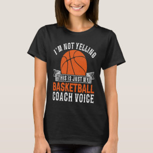 T-shirt Entraîneur De Basket-Ball cool Pour Hommes Équipe