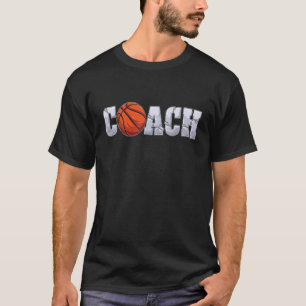 T-shirt Entraîneur de basket-ball Entraîneur adjoint Baske
