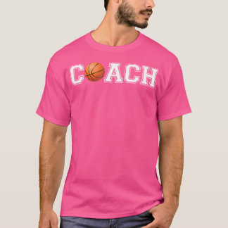 T-shirt Entraîneur De Basketball Coach De Sport Personnel 
