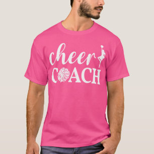 T-shirt Entraîneur de Cheer Pom Pom Cheerleader Cheerleadi