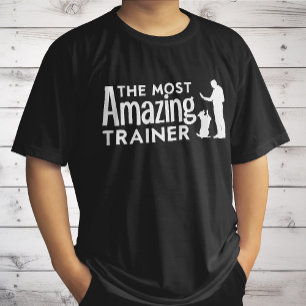 T-shirt Entraîneur de chien Le formateur le plus Extraordi