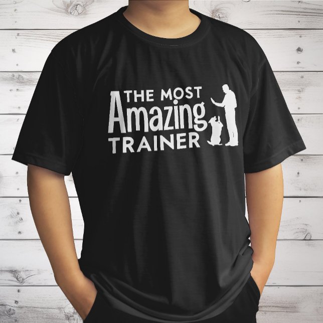T-shirt Entraîneur de chien Le formateur le plus Extraordi (Créateur téléchargé)