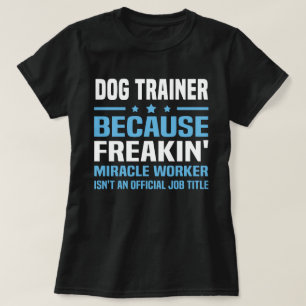 T-shirt Entraîneur de chiens