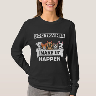 T-shirt Entraîneur de chiens amusant Humour de l'éducation