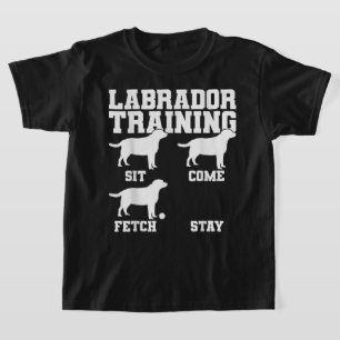 T-shirt Entraîneur de chiens Labrador