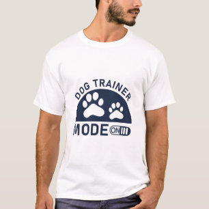 T-shirt Entraîneur De Chiens Train Chiens Mode Sur L'Entra