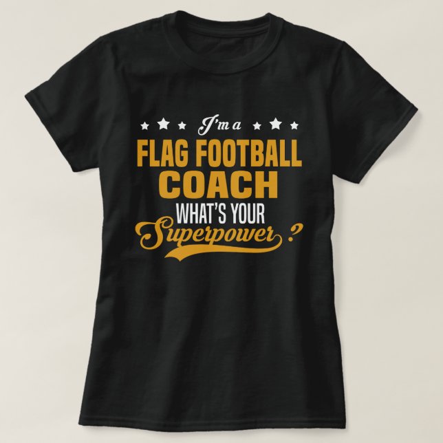 T-shirt Entraîneur de football (Design devant)