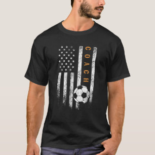 T-shirt Entraîneur de football américain Drapeau Design So