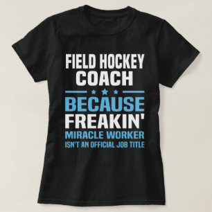 T-shirt Entraîneur de hockey