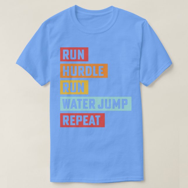 T-shirt Entraîneur de piste Steeplechase et de piste de co (Design devant)