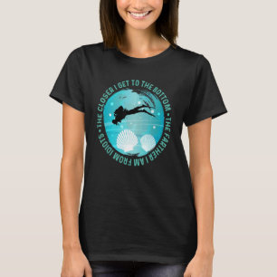 T-shirt Entraîneur de plongée de plongée de plongée entraî