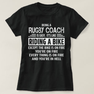 T-shirt Entraîneur de rugby