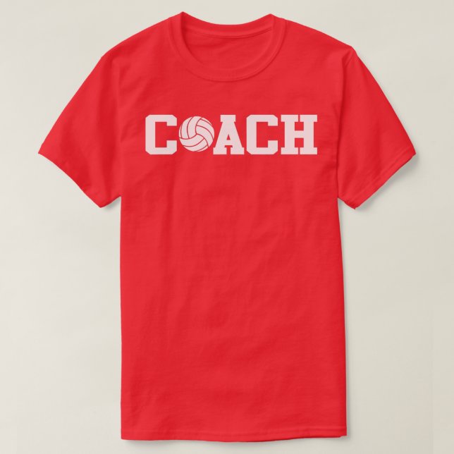 T-shirt Entraîneur de volley-ball (Design devant)