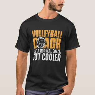 T-shirt Entraîneur De Volleyball Comme Un Entraîneur Norma
