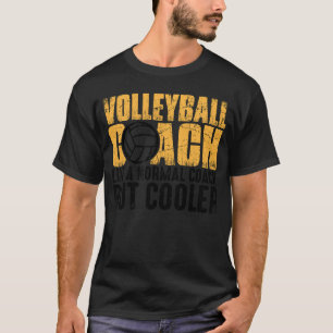 T-shirt Entraîneur De Volleyball Comme Un Entraîneur Norma