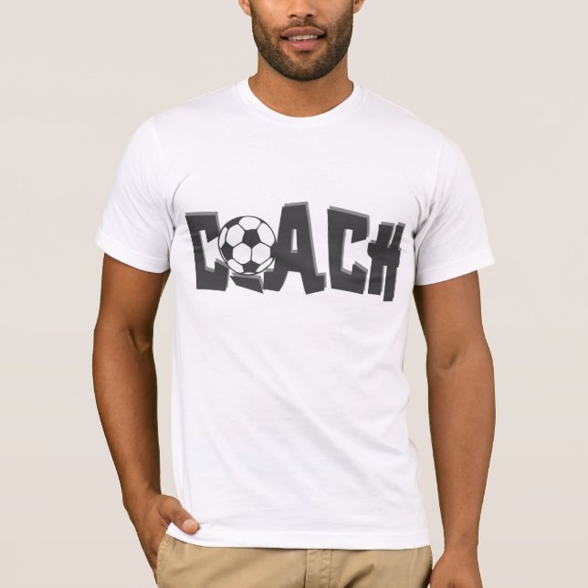 T-shirt Entraîneur du football (Devant)