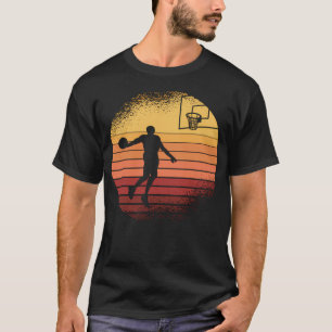 T-shirt Entraîneur du joueur de basket-ball Dunk Vintage