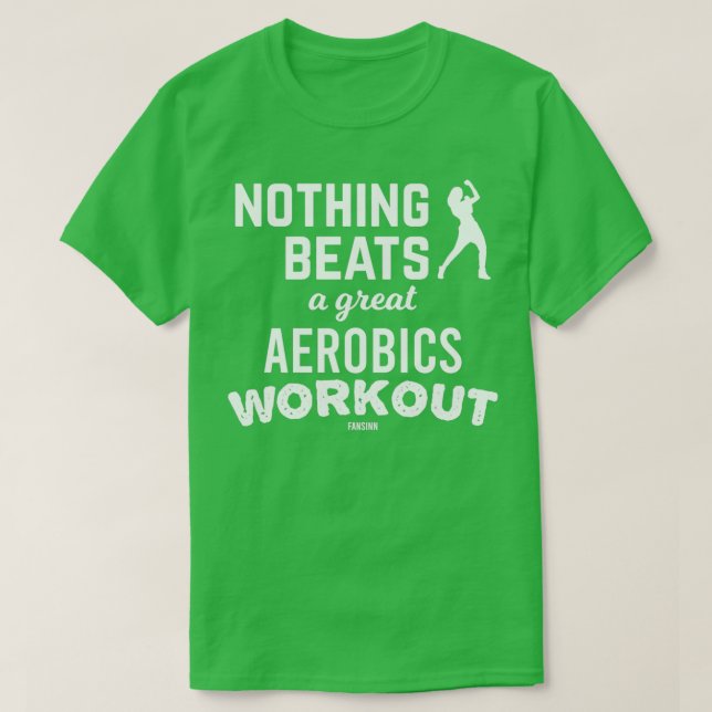 T-shirt Entraîneur en aérobic cardio (Design devant)