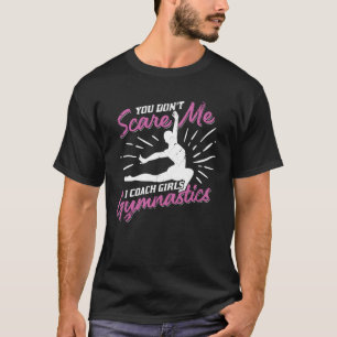 T-shirt Entraîneur-entraîneur Gymnastique Filles Amusant