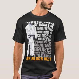 T-shirt Entraîneur étudiant de formation en arts martiaux 
