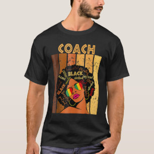 T-shirt Entraîneur Melanin Black History Mois BLM Pride Fe