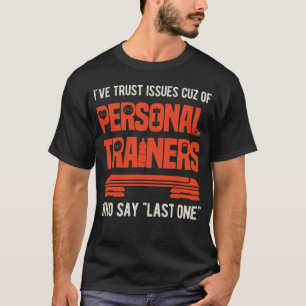 T-shirt Entraîneur personnel amusant