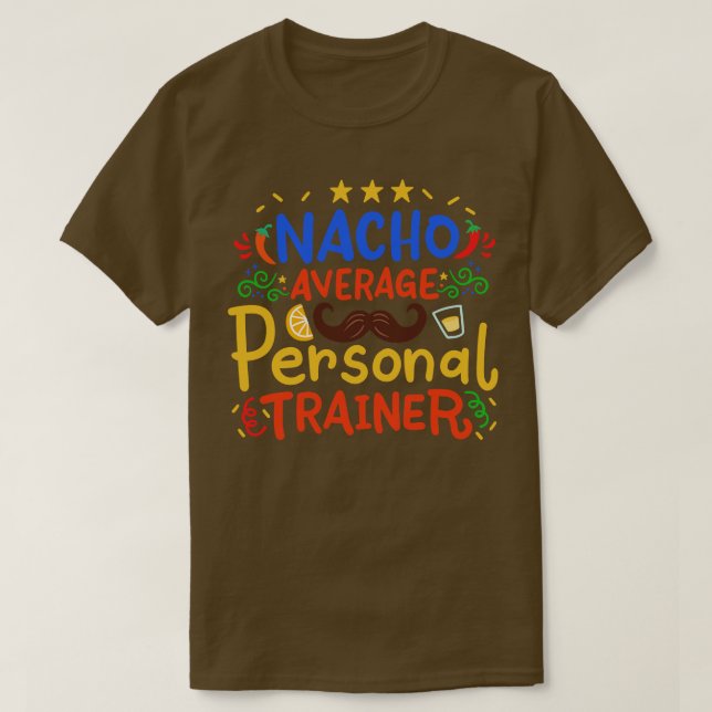 T-shirt Entraîneur personnel Cinco de Mayo (Design devant)
