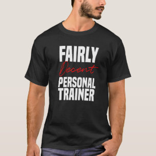 T-shirt Entraîneur personnel Enseignant décent Exercice de
