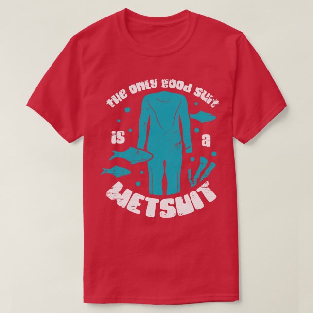 T-shirt Entraîneur plongée plongée sous-marine (Design devant)