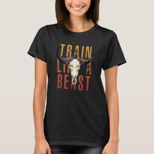 T-shirt Entraînez-vous comme une bête Muay Thai Jiu Jitsu
