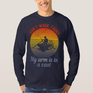 T-Shirt entre guillemets de pêche amusants
