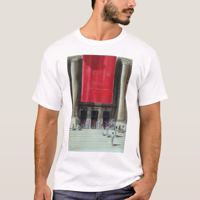 T-shirt Entrée au musée métropolitain New York (Devant)