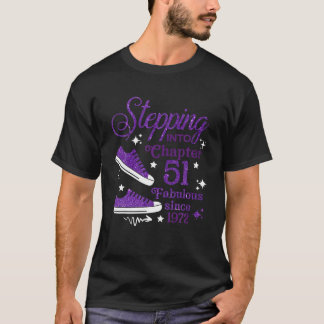 T-shirt Entrée Dans Le Chapitre 51 Fabuleux Depuis 1972 T 