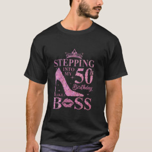 T-shirt Entrée Dans Mon 50E Anniversaire Comme Un Patron 5