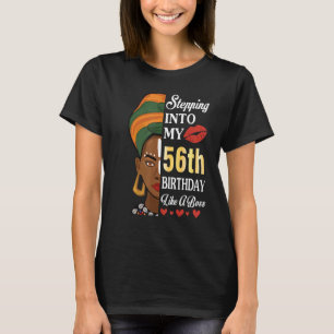 T-shirt Entrée dans mon 56e anniversaire comme un patron 5