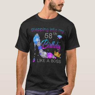 T-shirt Entrée Dans Mon 58E Anniversaire Comme Un Annivers